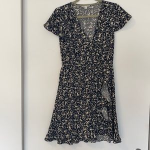 Mercantile black floral dress
